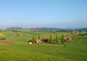 Neben dem Naturpark Gantrisch (im Bild) gibt es in der Schweiz 14 regionale Naturpärke, die dank ihrer Landschaften als touristische Anziehungspunkte gelten. Laut einer Fallstudie können sie auch einen ökonomischen Mehrwert für die lokale Landwirtschaft haben.