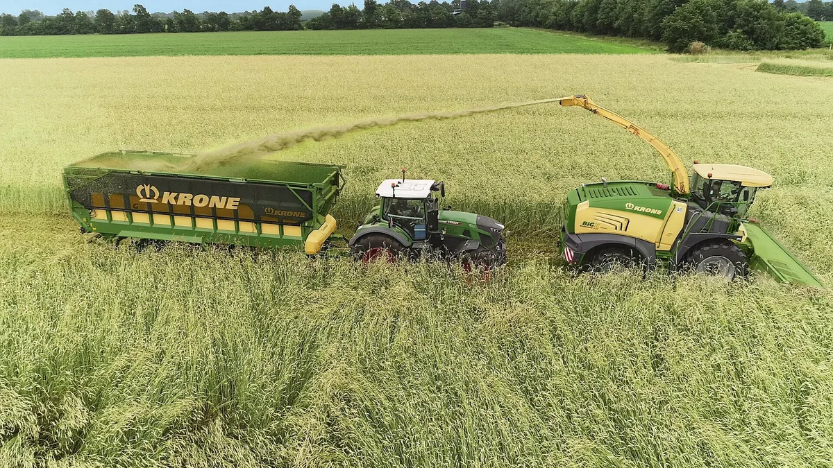 05_gx_harvest GX von Krone ist Farm Machine 2022 in der Kategorie Logistik
