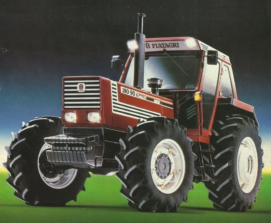 291ee04eeab26940ced91ea84c4e02f7b01e16d6 Fiatagri 160-90 & 180-90 DT: Die Grosstraktoren der Serie 90