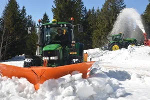 Ein Bereich, der boomt: Winterdienst.