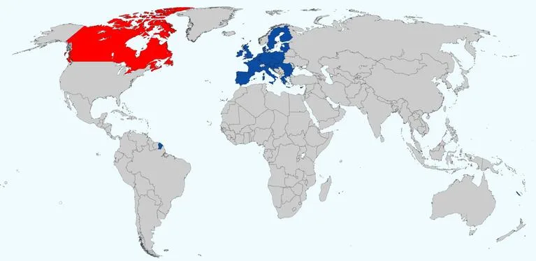 Das Freihandelsabkommen zwischen Kanada und der EU erntet Kritik. (Bild Furfur/CCBY-SA4.0)