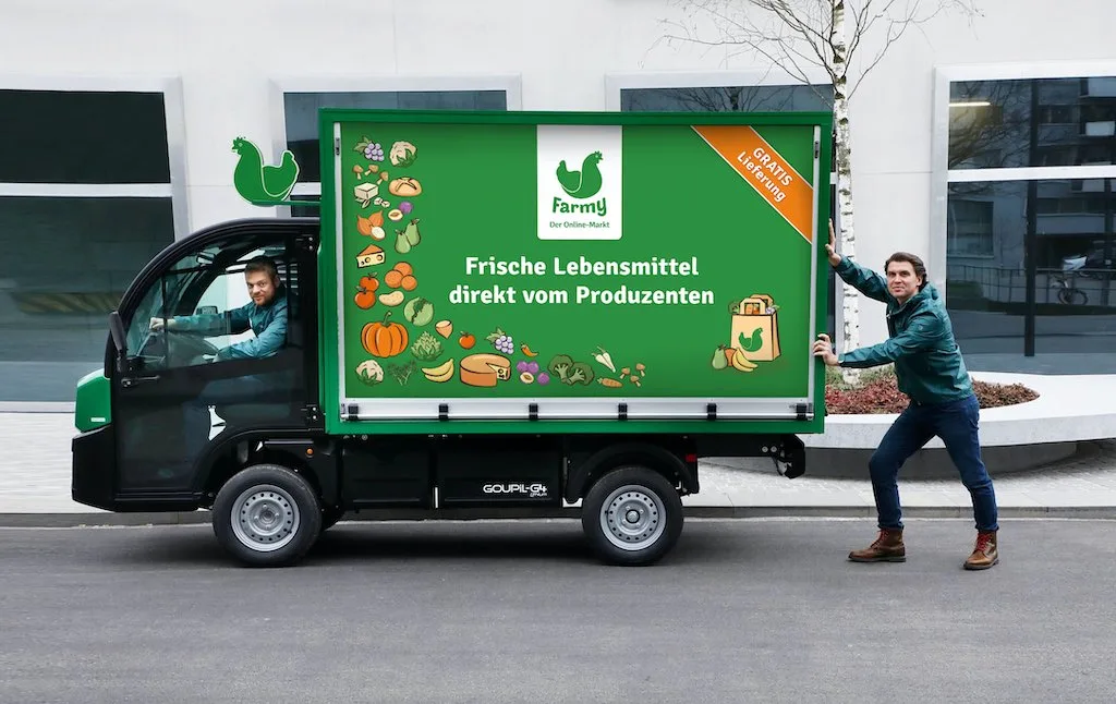 ee1e5258d91b56807b9690e216dec03e5020dcf2 Der Online-Hofladen Farmy wurde 2014 gegründet und ist letztes Jahr stark gewachsen. (Bild: Farmy)