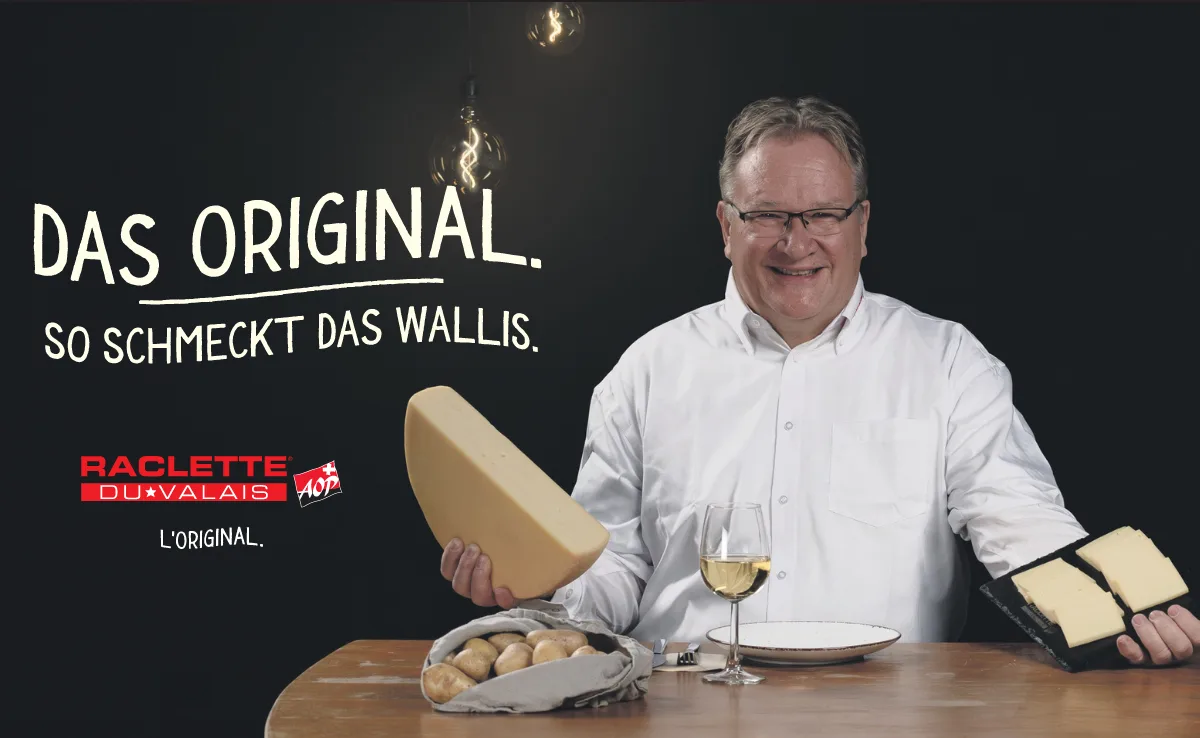 Raclette du Valais AOP wirbt für sich als «Original»