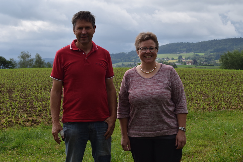Daniel Vetterli und Maja Grunder sehen in einem Co-Präsidium viele Vorteile. (Bild sgi)