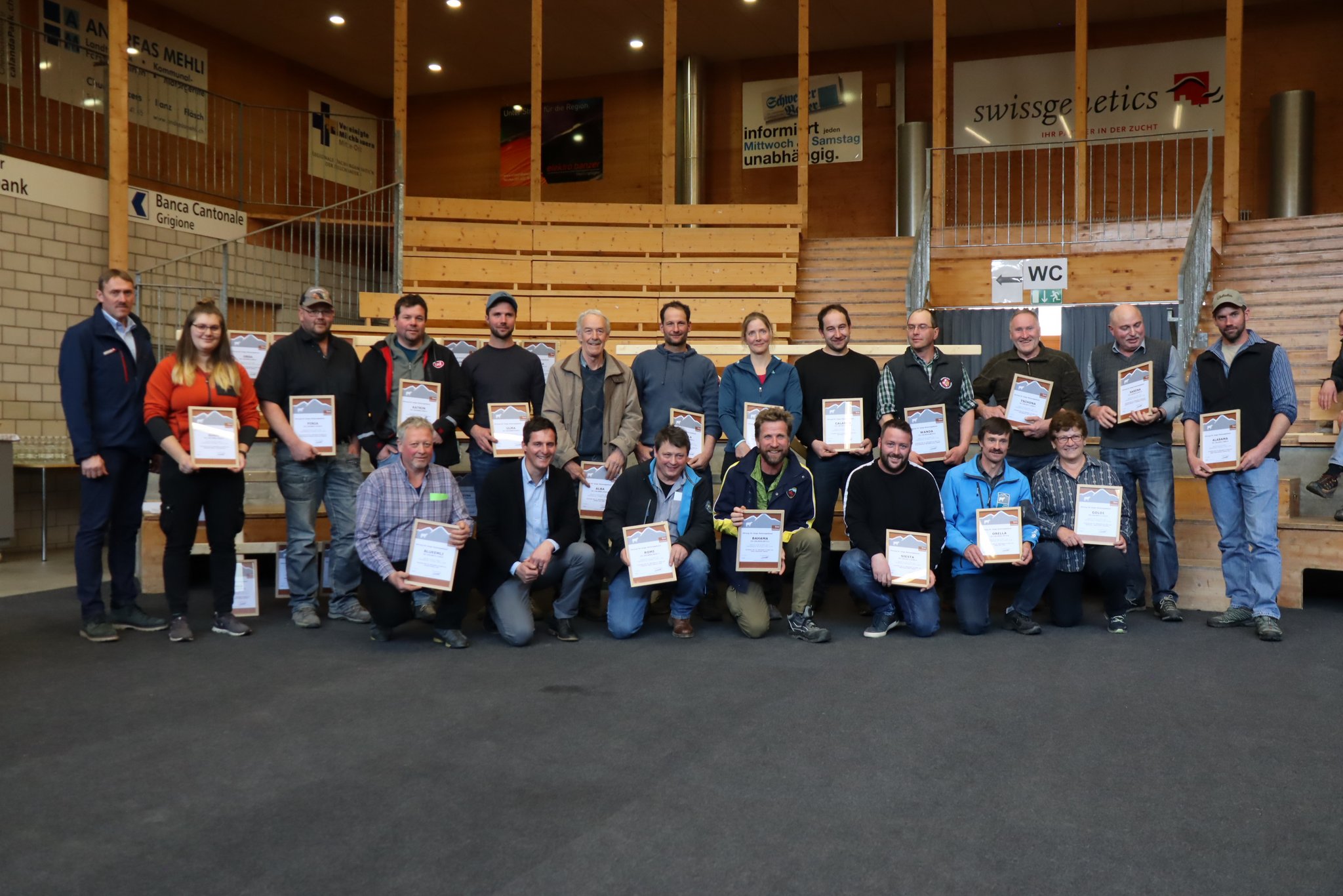 Ehrung für die Top-Liga der Braunvieh-Züchter