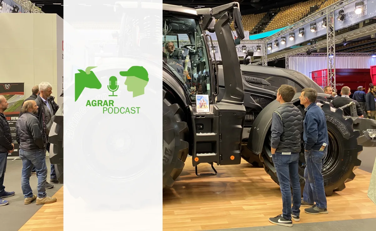 Landtechnik in Gross, bei den Kernzüchtern und zuhause bei der obersten Bäuerin