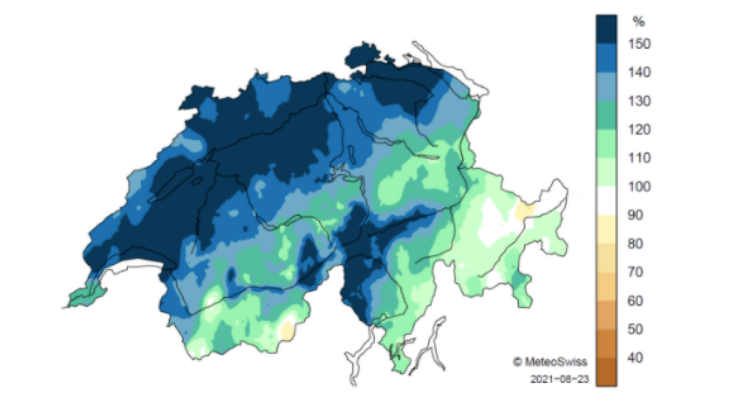 Nassester Sommer seit Beginn der Aufzeichnungen
