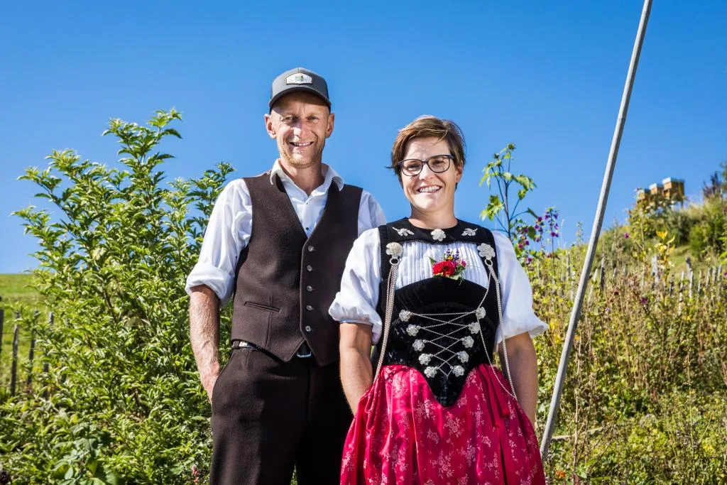 Schilt_sonja_beat_SRF_miriam_kuenzli Mit dem Ehemann in der Küche: «Daran könnte man sich gewöhnen», meint die Landfrau