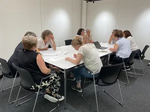 In kleinen Gruppen diskutierten die Präsidentinnen die Schwerpunktthemen der AP 2030.