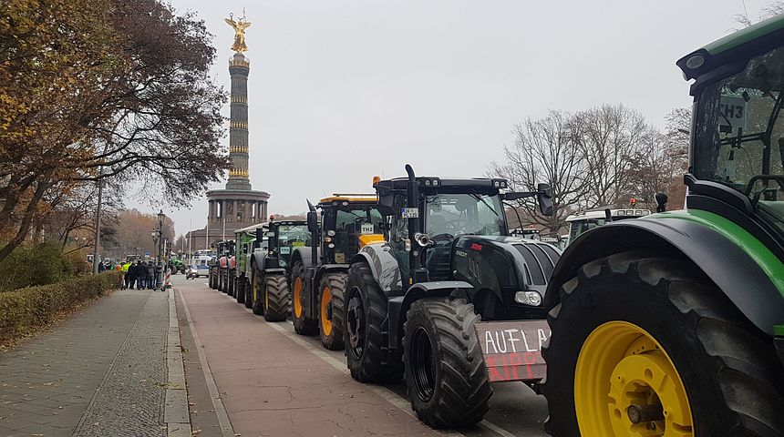 Die Landwirte protestieren gegen die Vorwürfe von Svenja Schulze. (Bild pixabay)