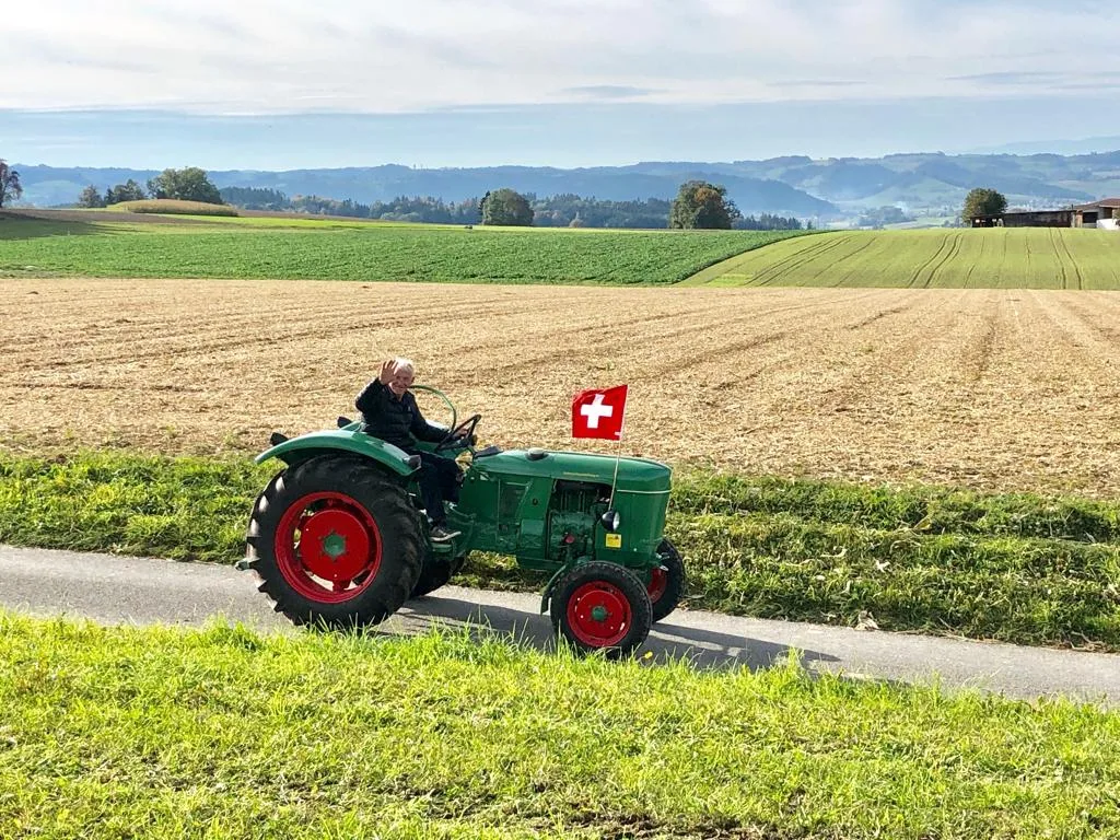 Ertönt der Motor des Deutz D30 S, schlägt Ottis Herz höher