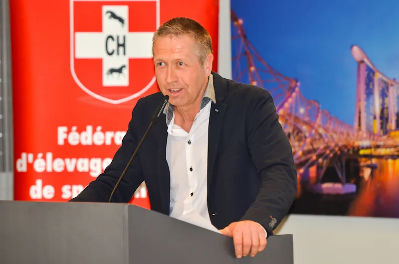 606b6fcb409271f582ba902749d5ee6de49c47e6 Daniel Steinmann ist der neue Präsident der CH-Sportpferdezüchter. (Bild zVg)