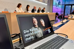 Hinter der Initiative für eine 13. AHV-Rente stehen der Schweizerische Gewerkschaftsbund und die Sozialdemokratische Partei SP. Über die Volksinitiative können die Stimmbürger am 3. März 2024 abstimmen.