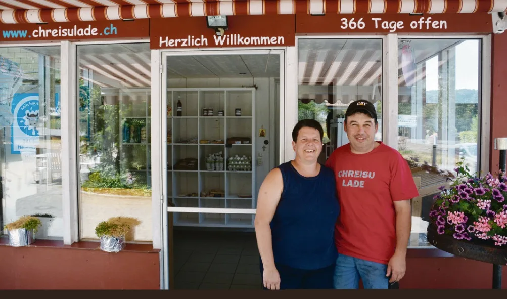 e2676f04a97cccb173f387c2b2e1119a498c38cd Die Rezepte für die Glace haben Silvia und Fredy Koller selber herausgetüftelt. (Bild fj)