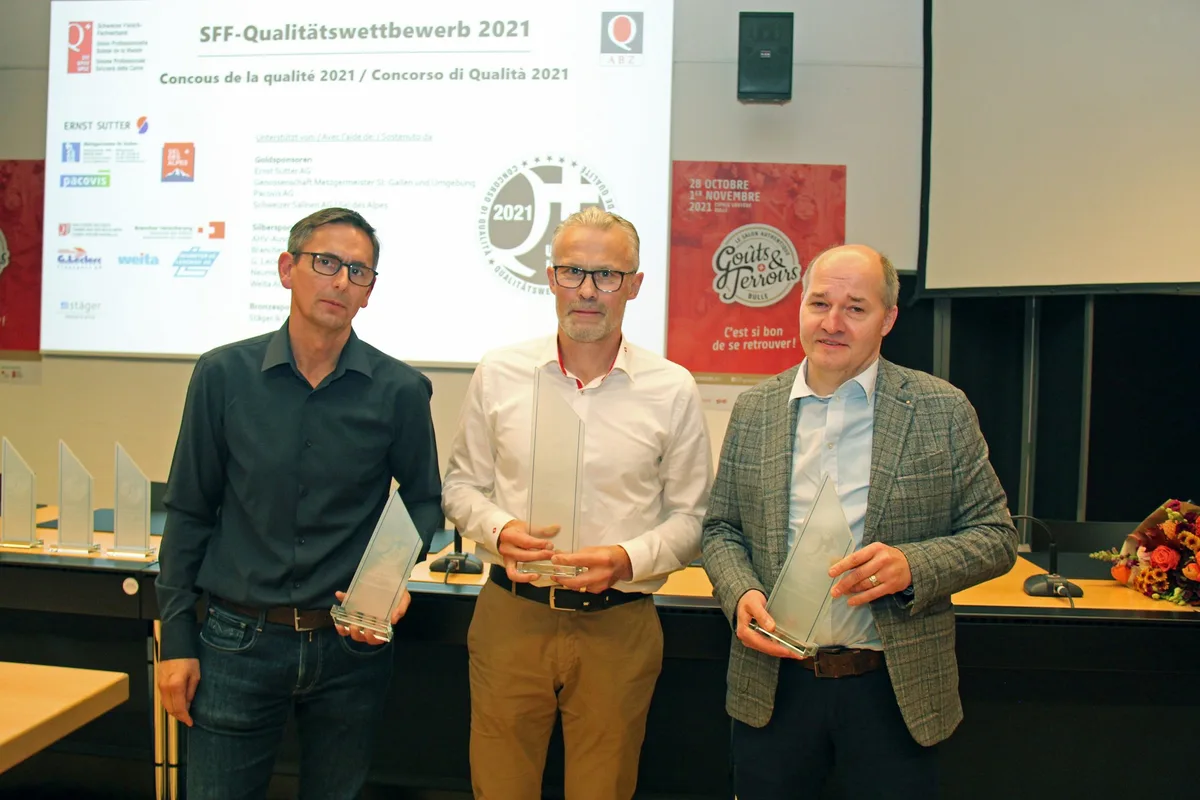q-wettbewerb_gesamtsieger Die besten Schweizer Metzger kommen aus St. Gallen und dem Aargau
