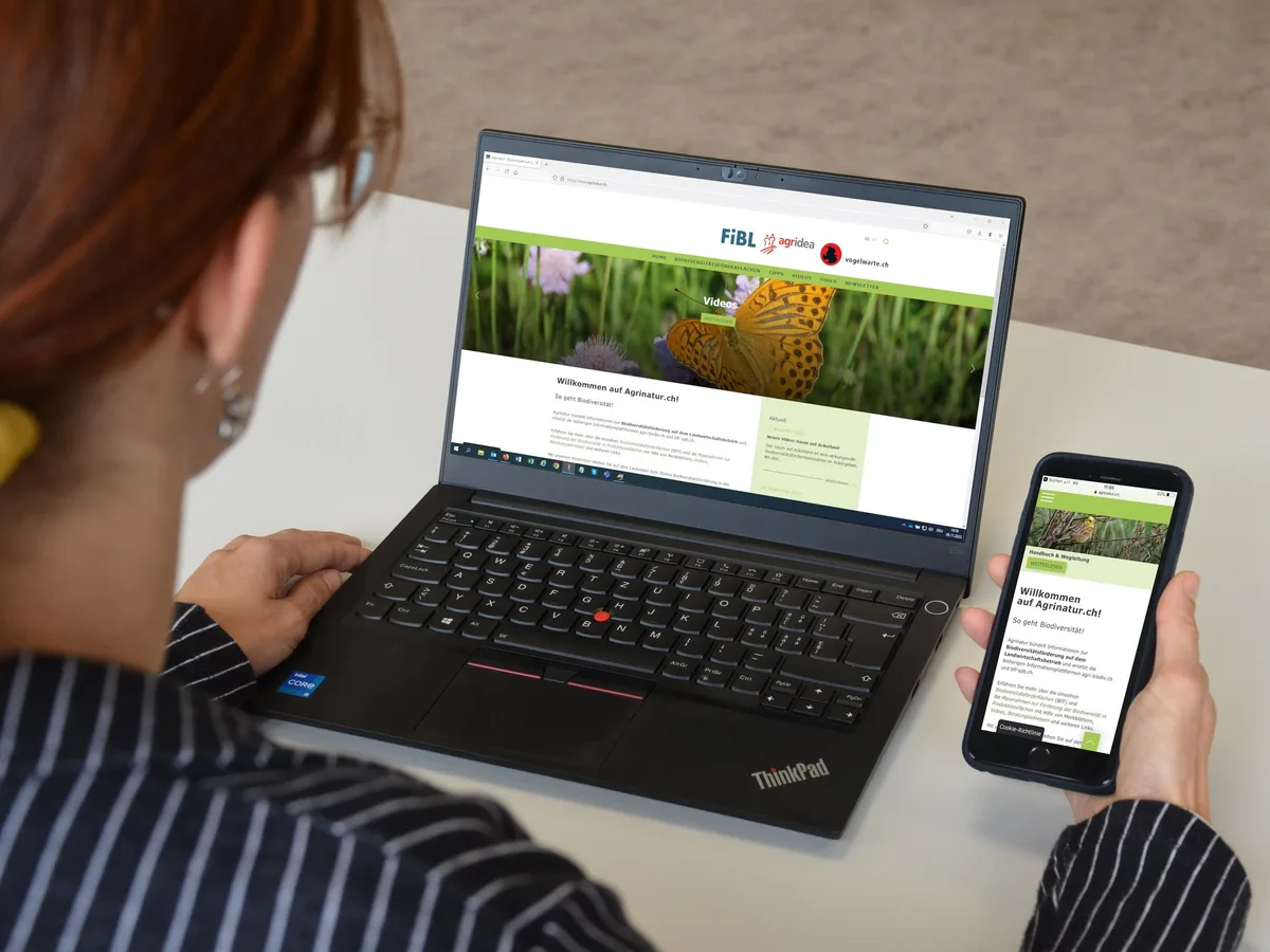 Hier finden Sie alles rund um die Biodiversität in der Landwirtschaft