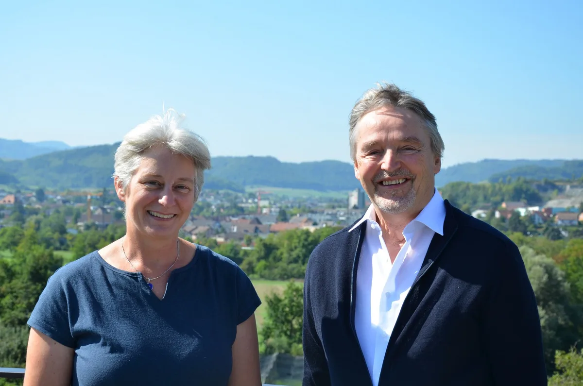 Andreas_Basler_FiBL_Else_Bu__nemann-Ko__nig_und_Paul_Ma__der_auf_dem_Dach_des_Alvariums__FiBL_Schweiz_biomedialibrary Else Bünemann-König wird neue Leiterin des Departements Bodenwissenschaften