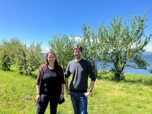 Lionne Spycher (neue Vizepräsidentin) und VKMB-Präsident Kilian Baumann wollen sich weiterhin «konsequent für eine vielfältige, ökologische und soziale Landwirtschaft einsetzen.»