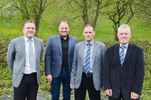 Stephan Hagenbuch, Marcel Dettling, Hanspeter Egli und Markus Berner (v. l. n. r.).
