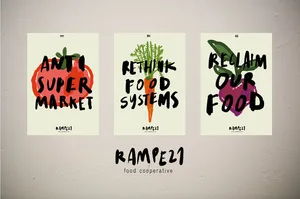 Über den Mitgliederbeitrag für die Food Cooperative hinter «Rampe 21» tragen Zürcherinnen und Zürcher einen Teil des Betriebsrisikos des Ladens, aber auch der Produzentinnen und Produzenten. (Bild rampe21.ch)