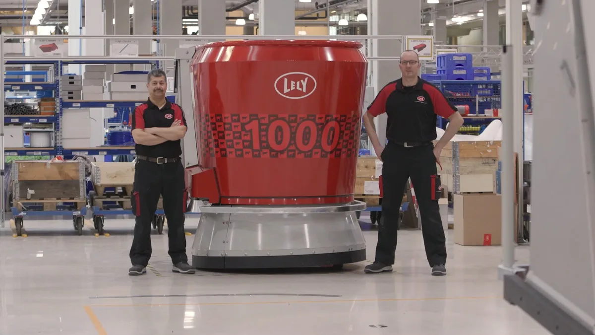 Lely hat über 1600 Mitarbeiter in 45 Ländern. (Bild Lely)