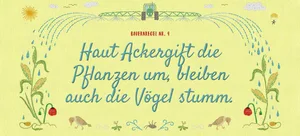Eine der «Bauernregeln» des deutschen Umweltministeriums. Eine der Bauernregeln des Bundesministeriums für Umwelt. (Bild Bundesministerium für Umwelt, Naturschutz, Bau und Reaktorsicherheit)
