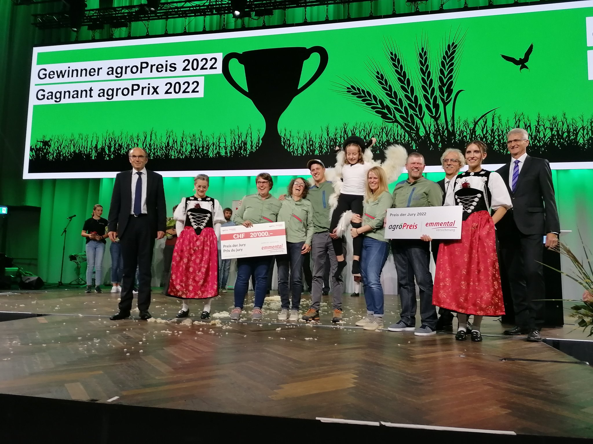 Die «Wollchugeli» gewinnen den Agropreis 2022