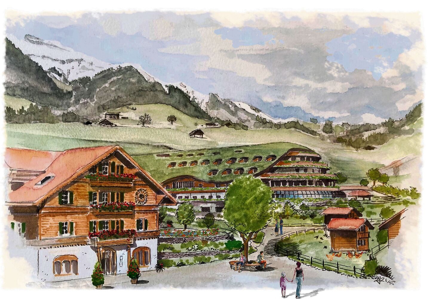 Notre Cercle de Vie – ein agrotouristisches Grossprojekt