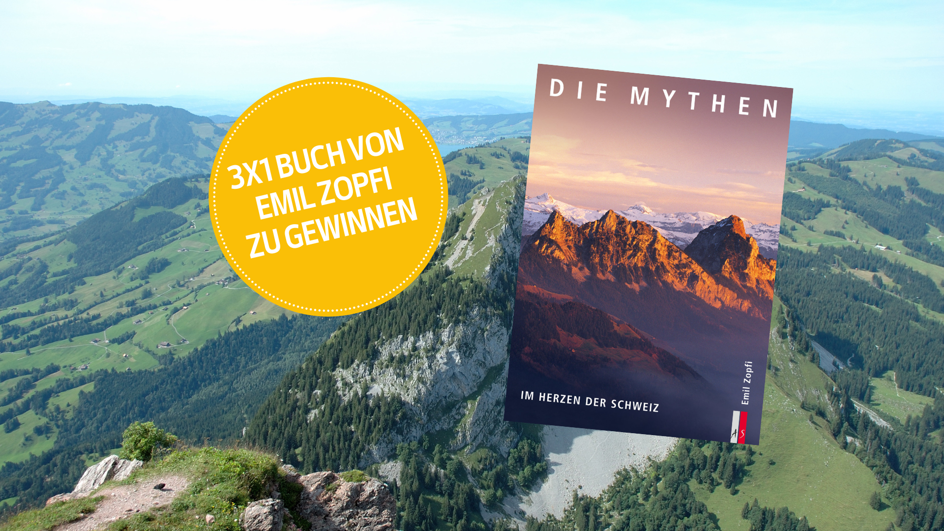Gewinnen Sie eins von drei Exemplaren «Auf den Spuren der Mythen»