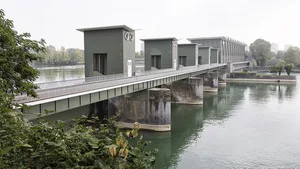 Für das Kraftwerk Birsfelden soll eine Aufstiegshilfe für Fische gebaut werden.