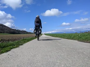 Die oft langen und ebenen Strassen im Seeland bereiten ein schönes Fahrvergnügen.