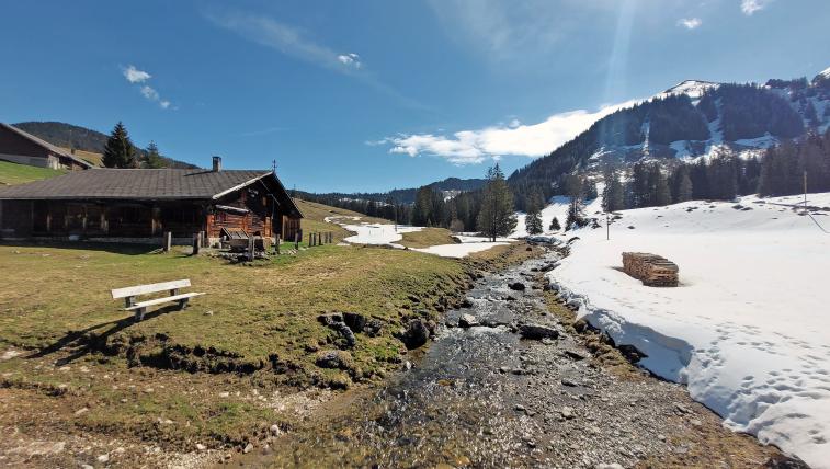 Landschaft im Naturpark Gantrisch