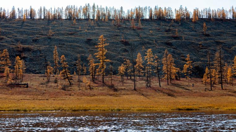 Permafrost in Sibirien
