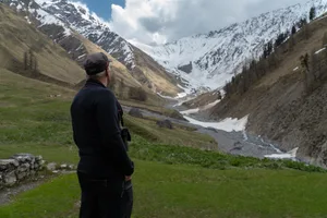 Domenic Godly ist Parkwächter im Schweizerischen Nationalpark in Graubünden.
