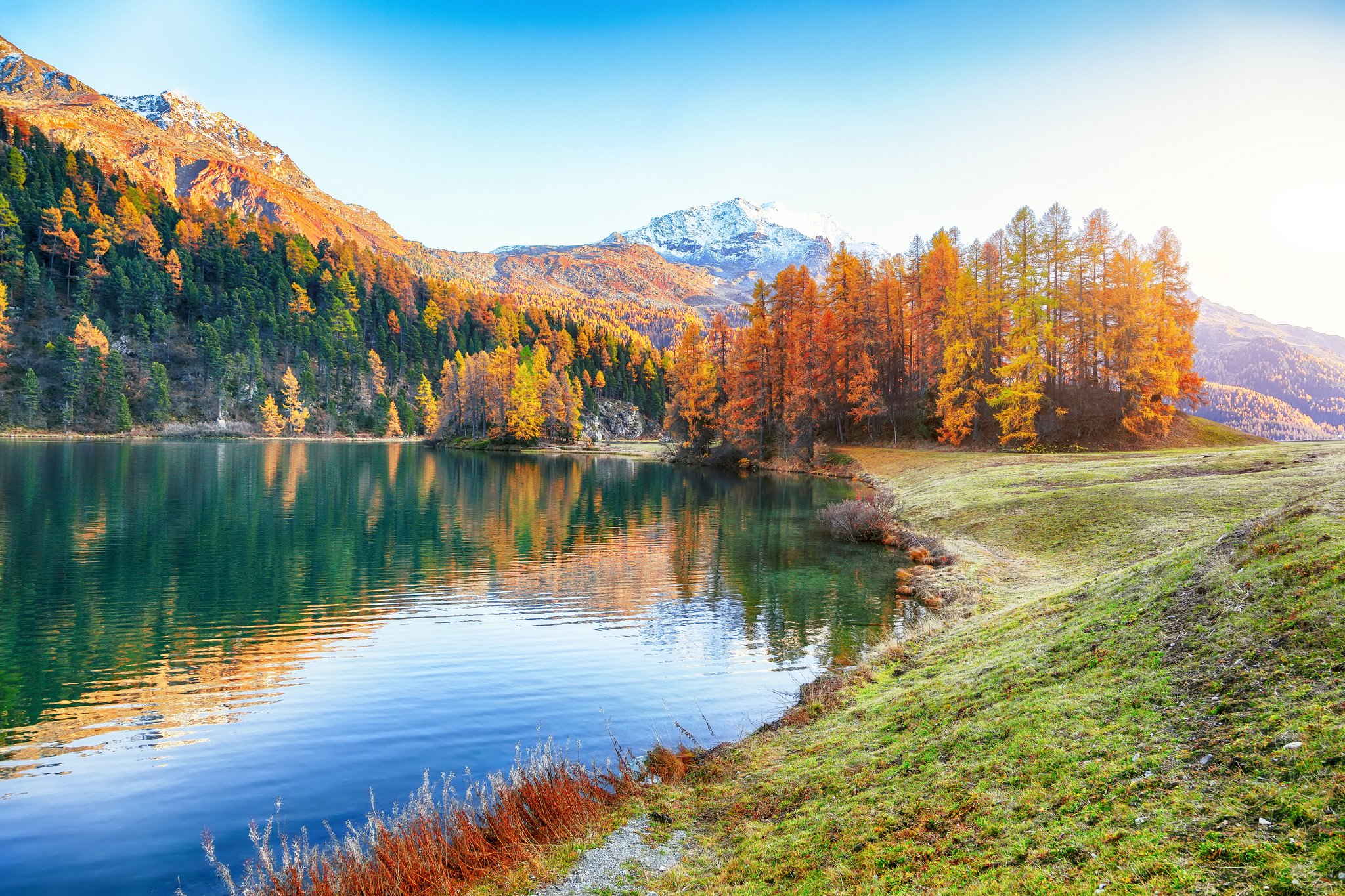 Sechs Schweizer Herbstwanderungen
