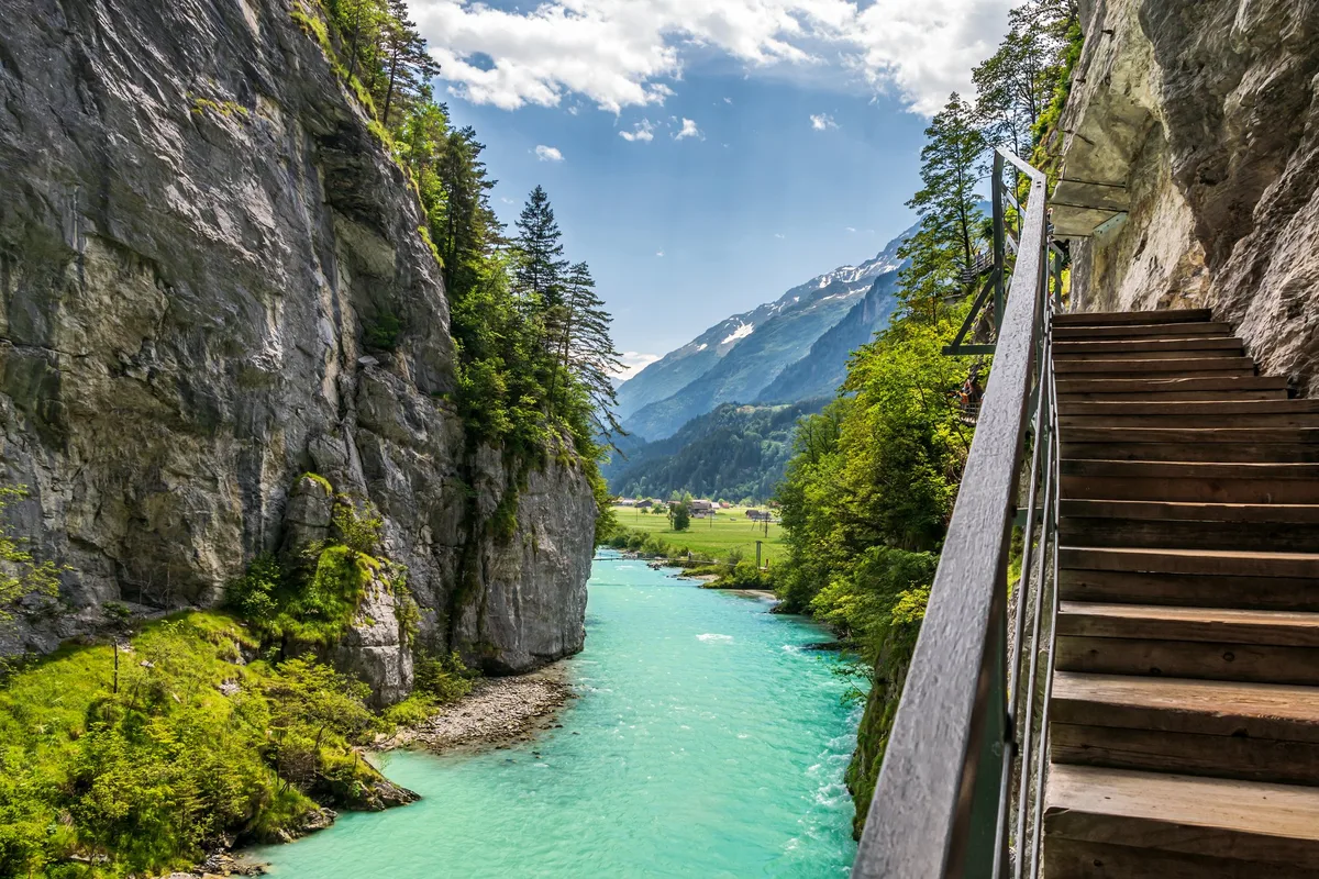 aareschlucht Sechs Schweizer Schluchten