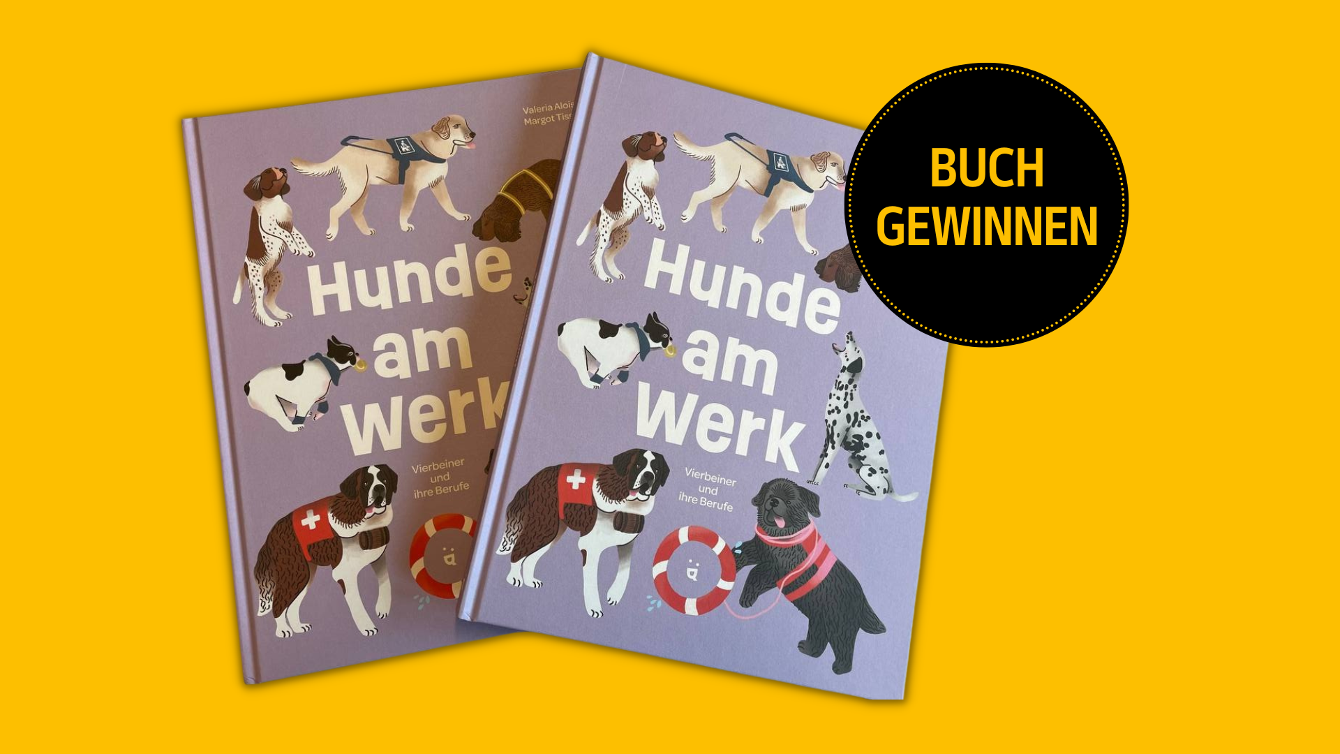 Gewinnen Sie 2x ein Buch über Hundeberufe