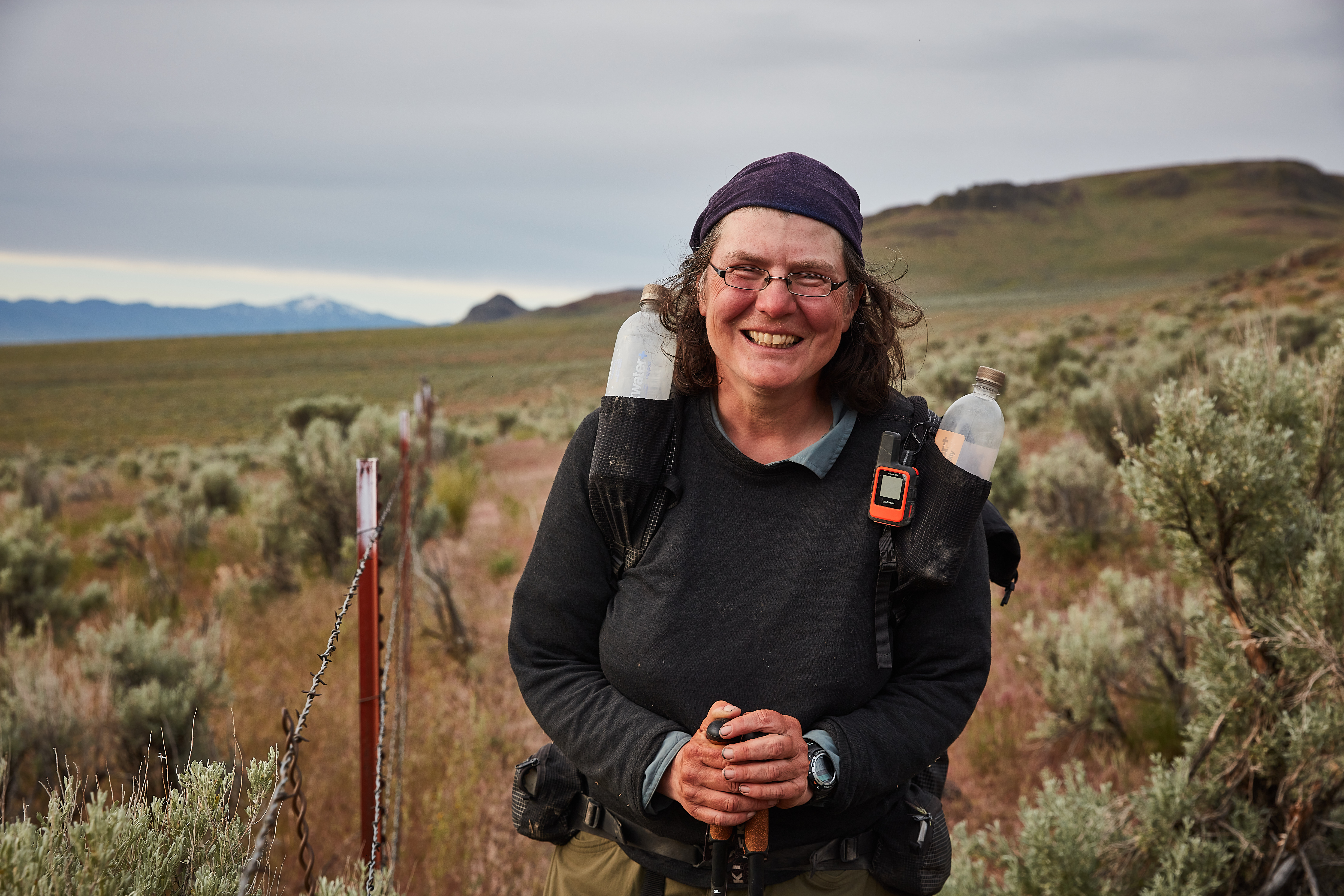 Christine Thürmers Job ist das Wandern, das Zelt ihr Zuhause