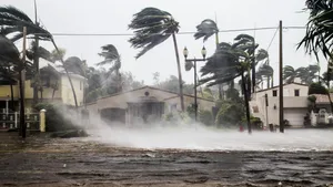 2017 tobte der Hurrikan Irma in Fort Lauderdale, Florida.