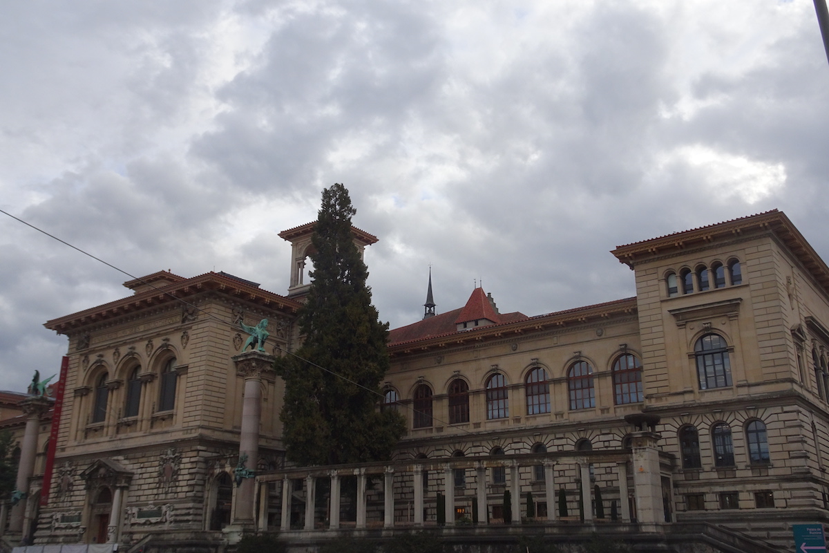 Augenschein im Naturhistorischen Museum Lausanne im Palais de Rumine
