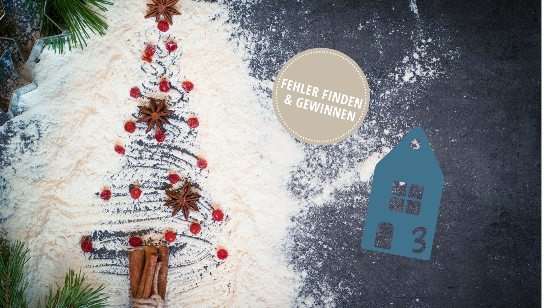 3. Advent - Fehler im Rezept finden & Gewürzeset gewinnen
