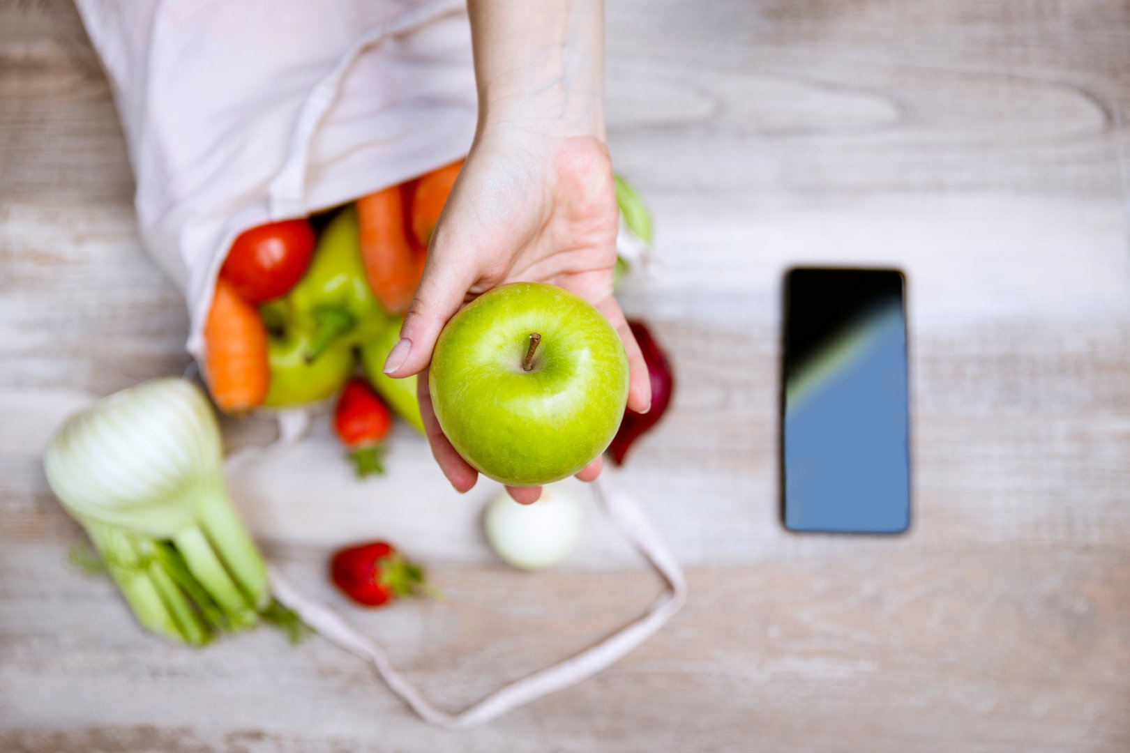 Vier Apps gegen Food Waste