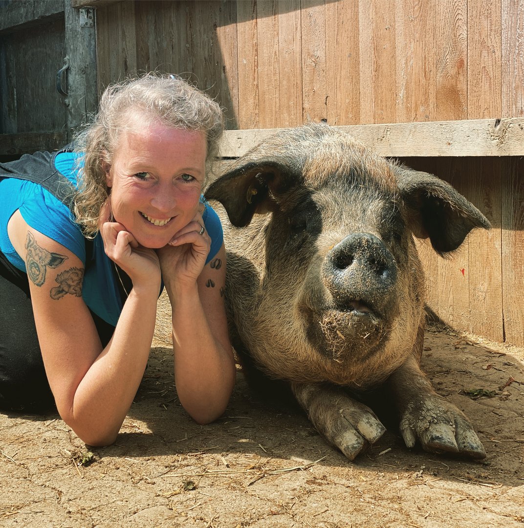 Weshalb Sarah Heiligtag von einer Landwirtschaft ohne Nutztiere träumt