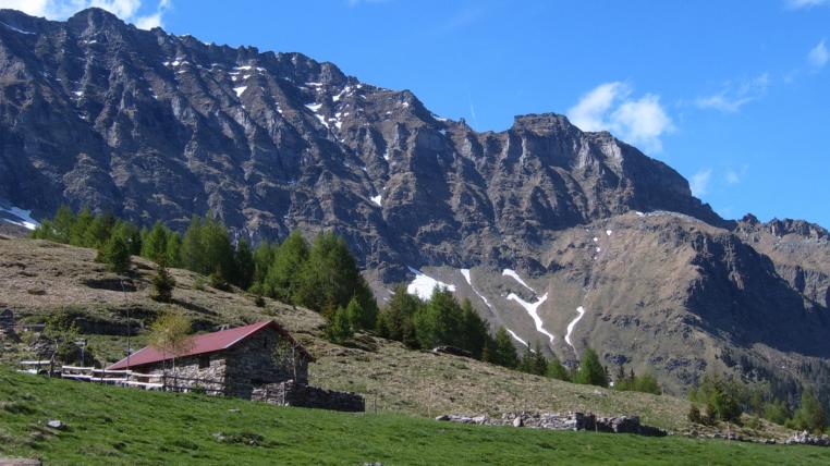 Alphütte in Graubünden