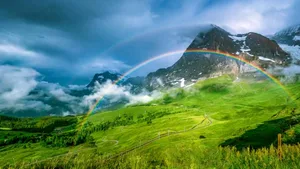 Sehnlichst erwartet: Bis es regnet wie auf dem Foto aus Grindelwald, vergeht wohl noch einige Zeit.