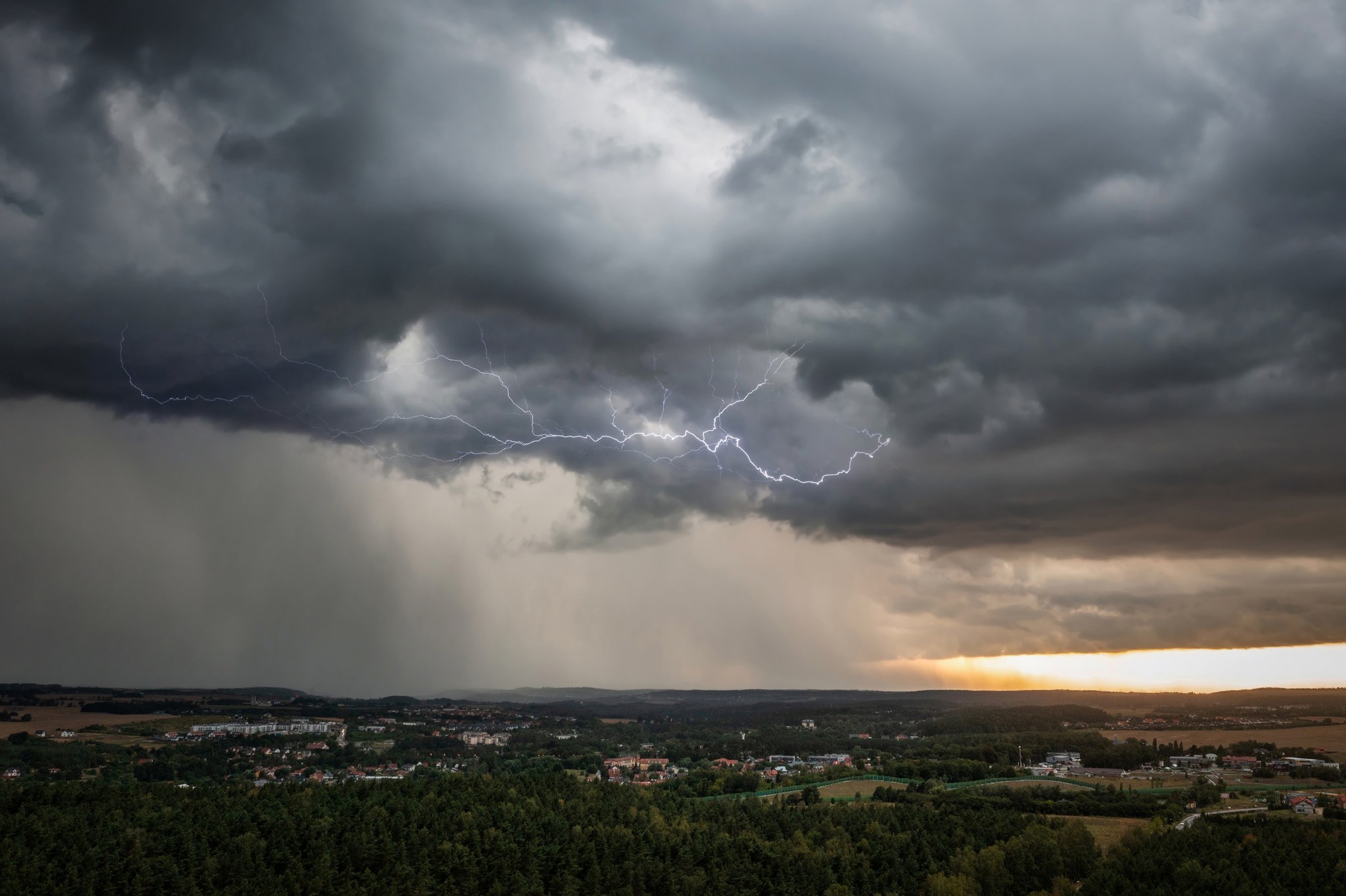 Schweiss und Unwetter