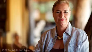 Die weissen Löwen sind ihre Familie: Linda Tucker.
