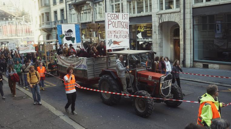 Landwirtschaft-Demo in Bern