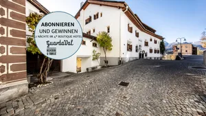 Gewinnen Sie mit Ihrem Abo zwei Übernachtungen im traumhaften 4-Stern Hotel GuardaVal und erleben Sie das Engadin.
