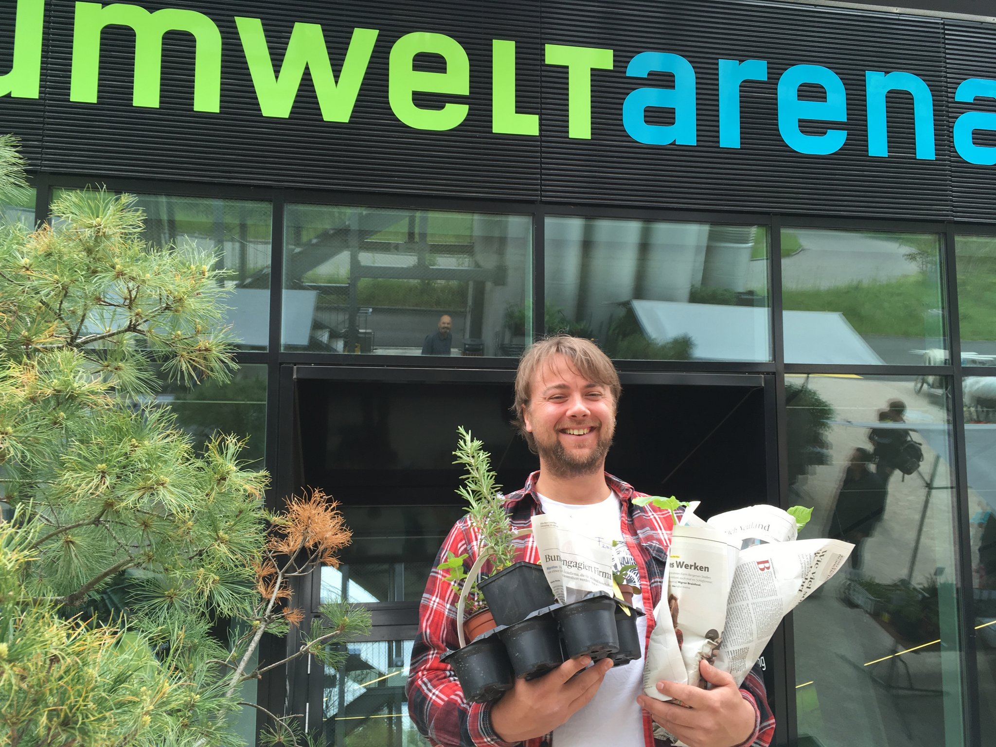 Die Umwelt Arena Schweiz lädt zum Bioprodukte- und Setzlingsmarkt
